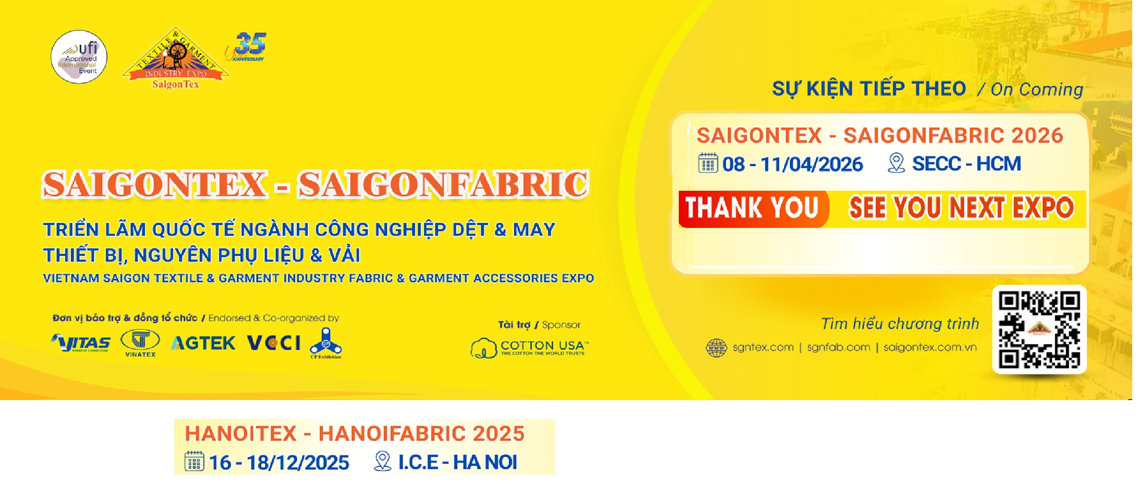 SAIGONTEX & SAIGONFABRIC 2026